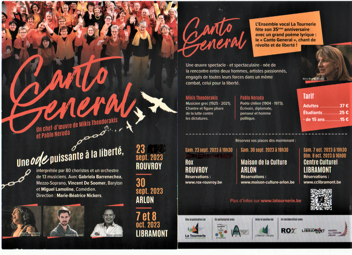 Concert Canto general