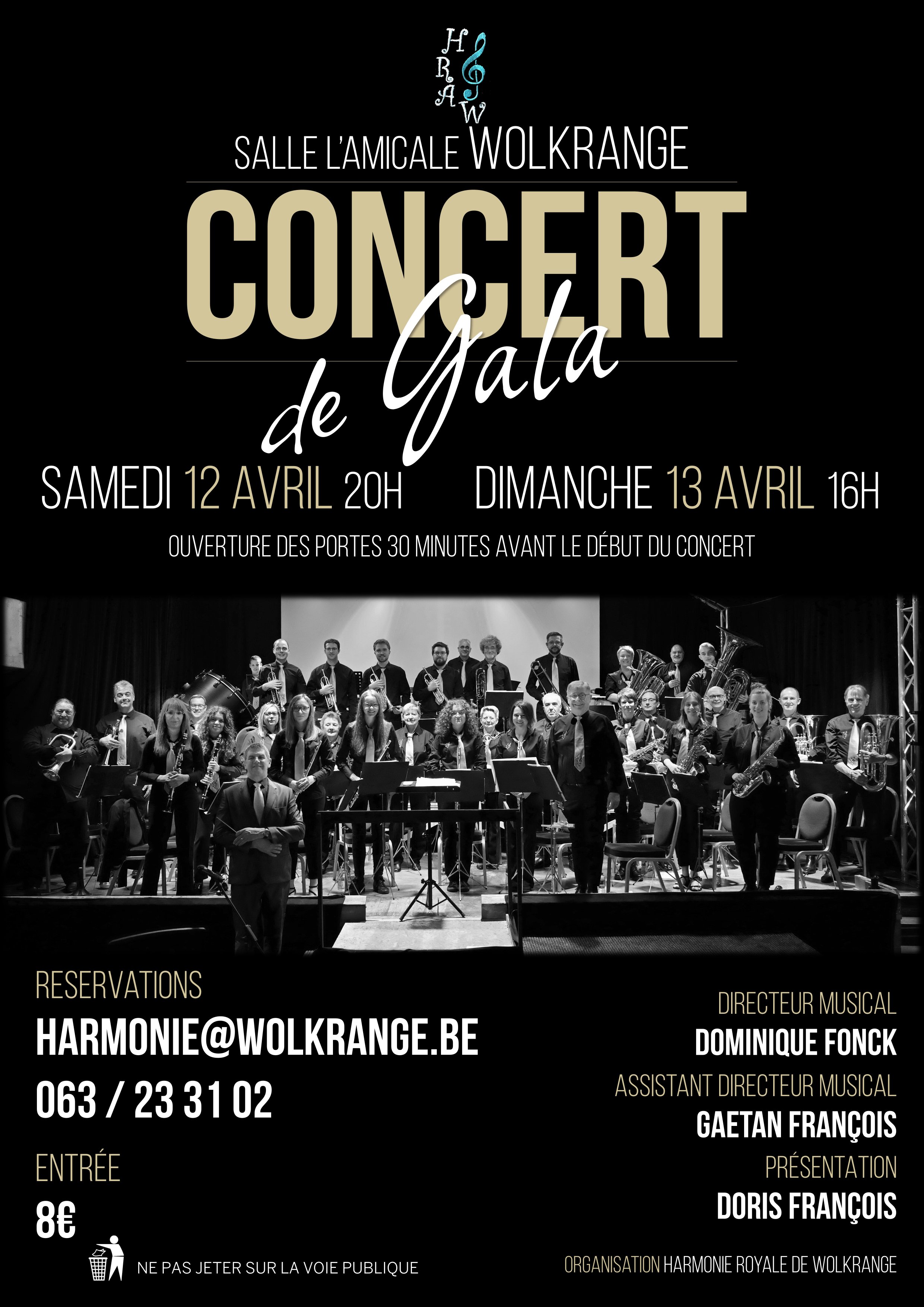 Concert gala 12 et 13 Avr 2025