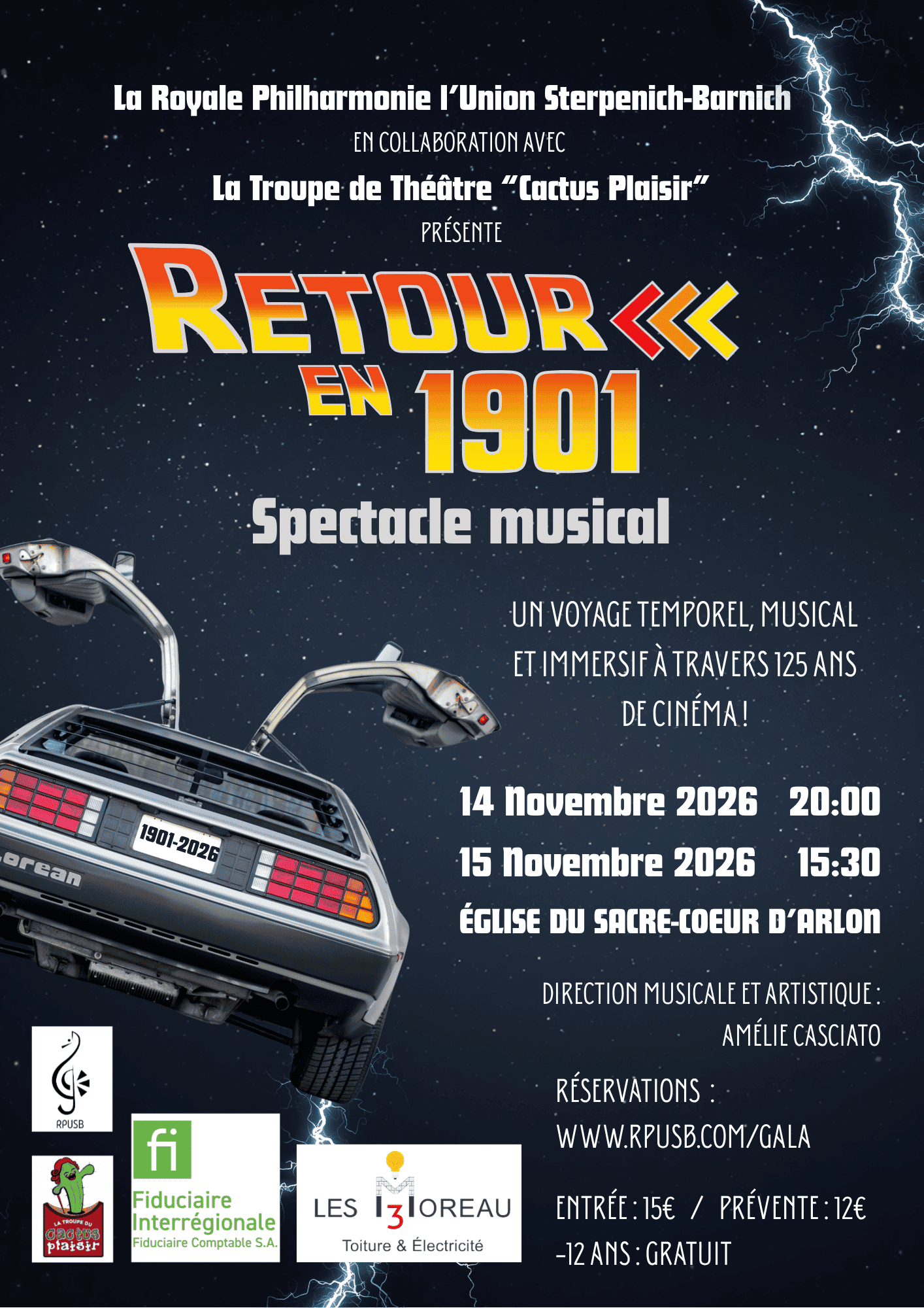 Spectacle musical 2026