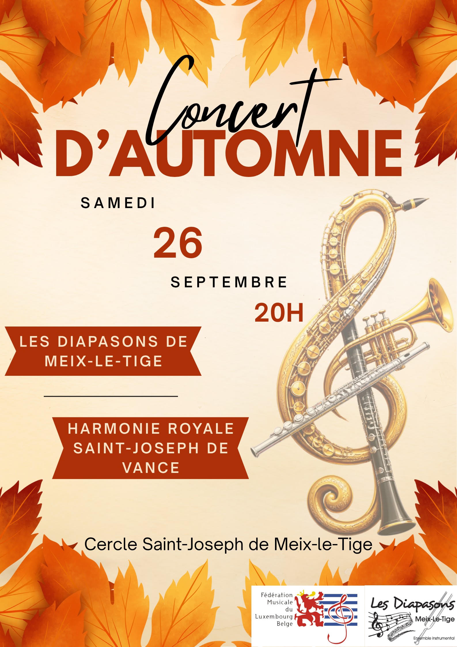 Concert dautomne 26 Sep 2026