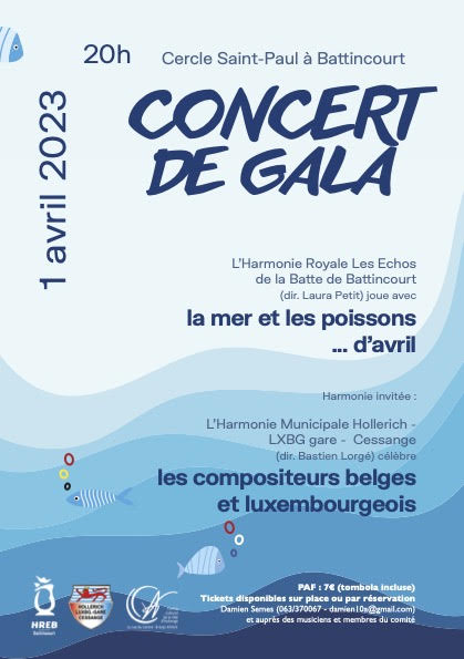 Concert de gala 01 Avr 2023