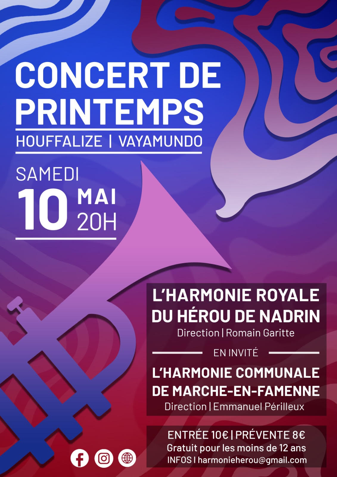 Concert de printemps 10 Mai 2025