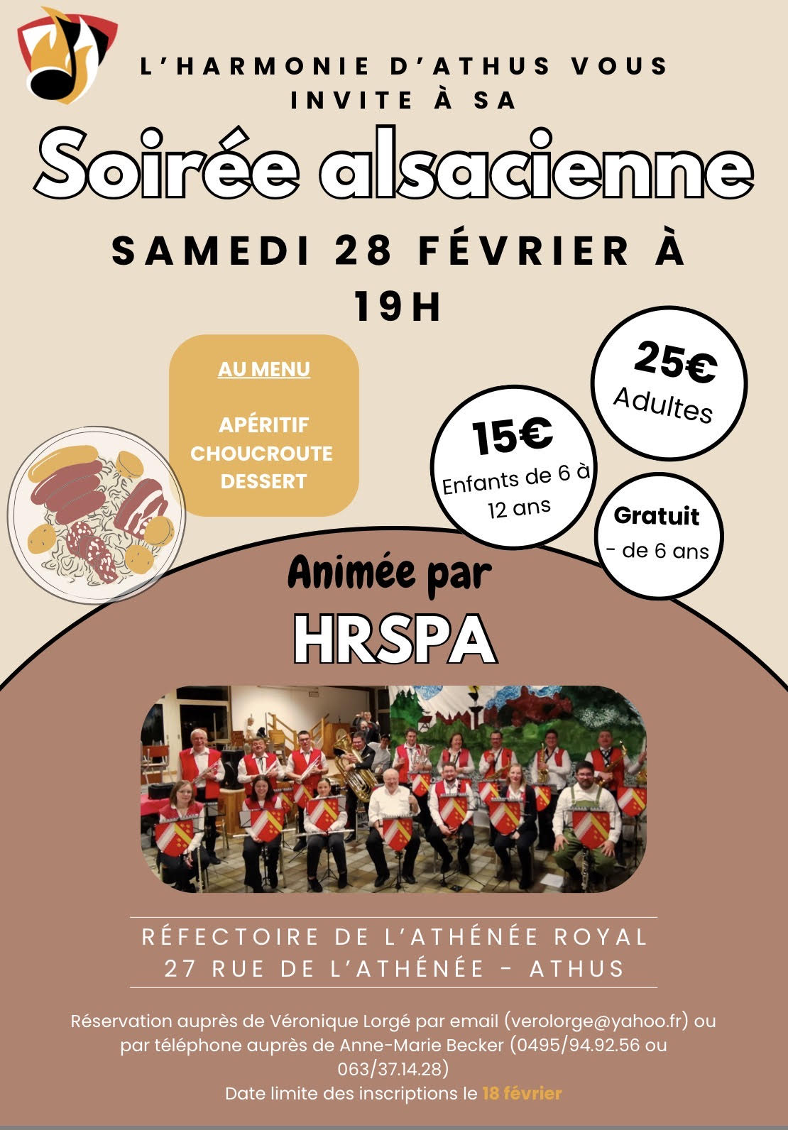 Soire alsacienne 28 Fev 2026