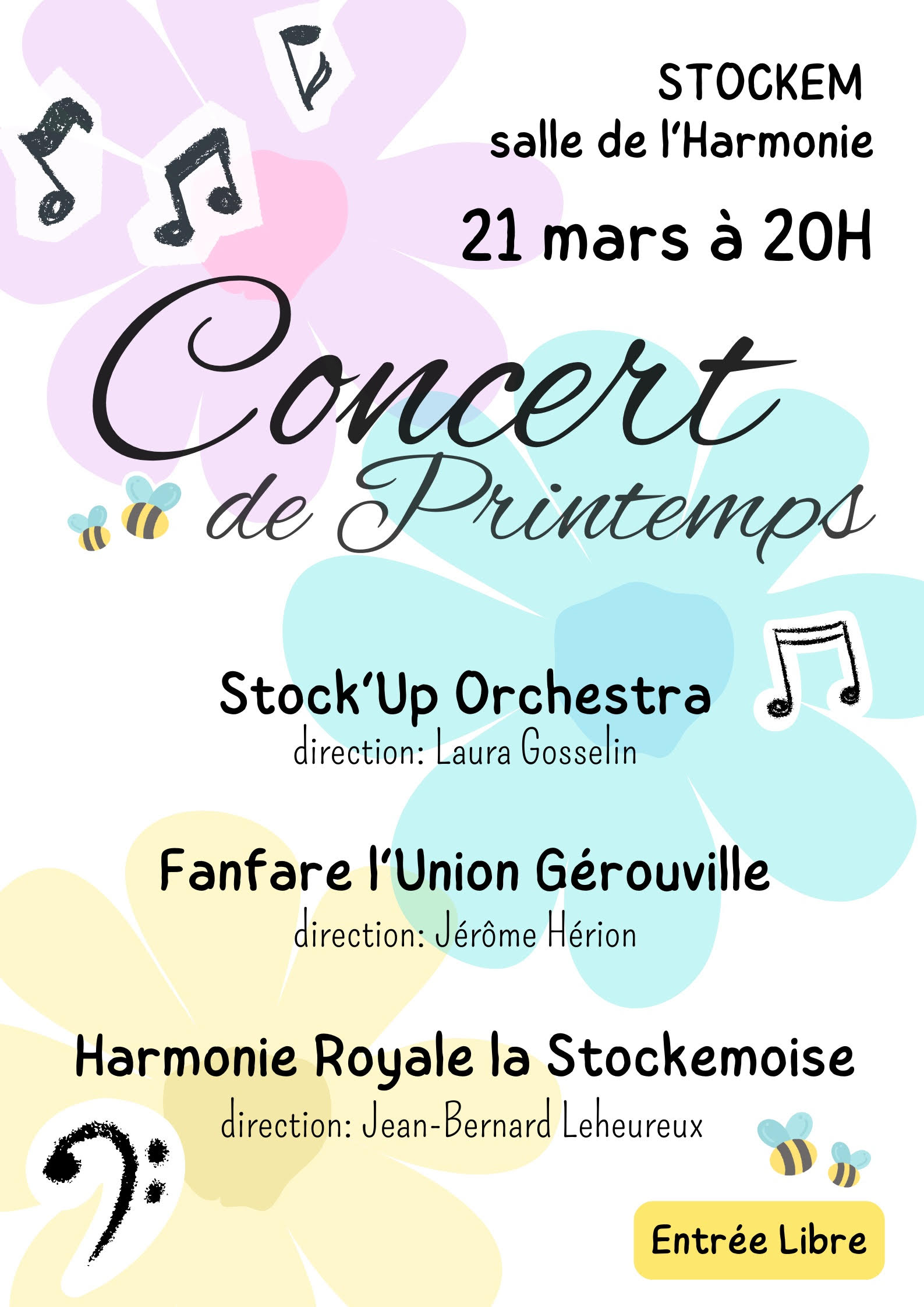 Concert de printemps 21 Mar 2026