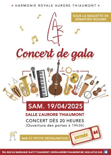 Concert de gala 19 Avr 2025